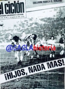 Victoria en la quema 1978