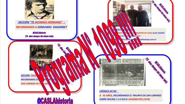 Programa de Lunes por www.radioamep.com.ar de 18 a 21 hs!!!