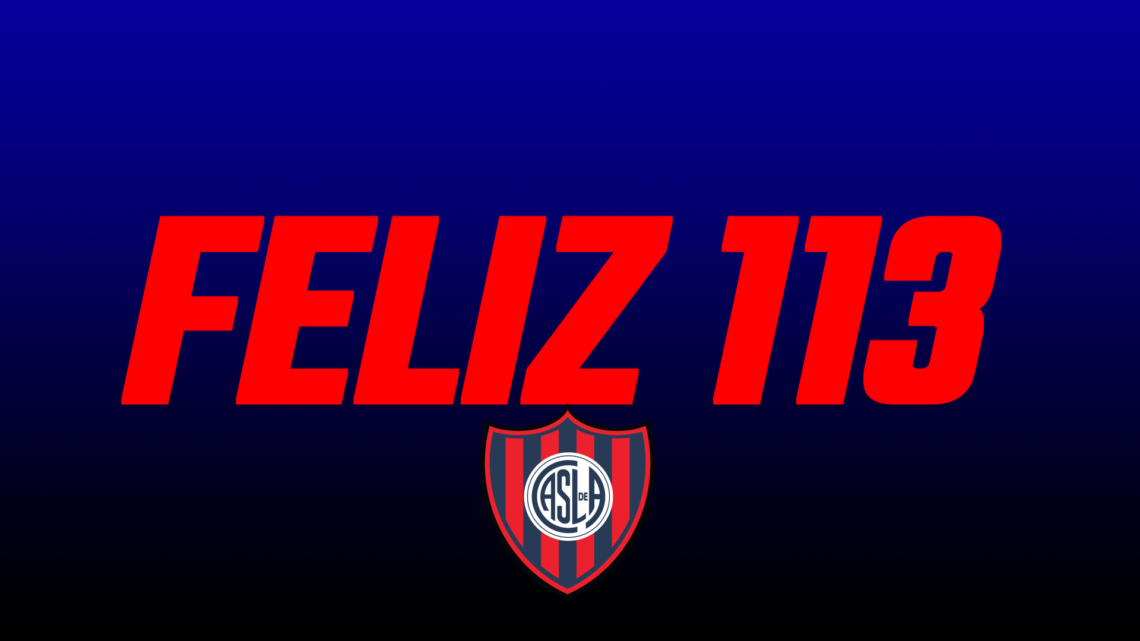 Video Feliz Cumpleaños 113 Años San Lorenzo!!!!!!