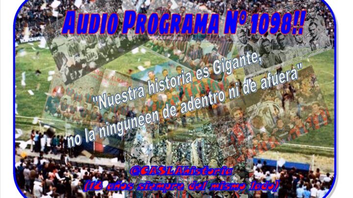 Audio Programa Nº 1098 de Lunes por www.radioamep.com.ar  «Nuestra historia es Gigante, no la ninguneen de adentro ni de afuera»