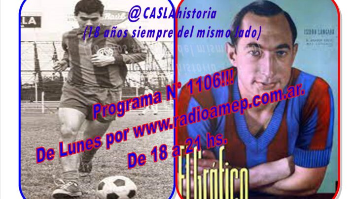 Programa N° 1106 de Lunes por www.radioamep.com.ar