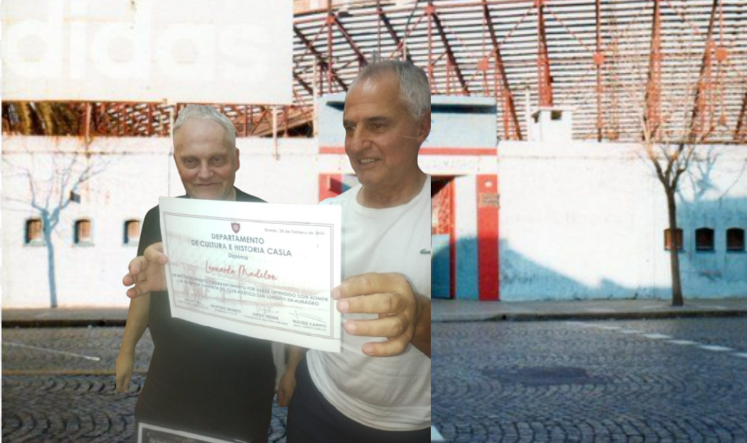 Reconocimiento a Leonardo Carol Madelon