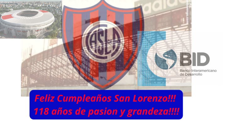 Otro cumpleaños CASLA del 1° de Abril, el Gasómetro y el BID.